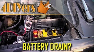 How to Find and Perform a Parasitic Battery Drain Test [upl. by Clabo]