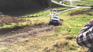 Land Rover Freelander 1 Hill Climb Off Roading Bala Wales [upl. by Anytsirhc]