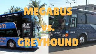 Megabus vs Greyhound  Which Bus Is Better [upl. by Bonneau298]