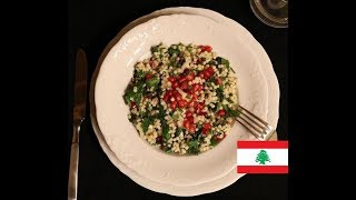 Quick InBetween Snack Tabbouleh Recipe [upl. by Hnamik]