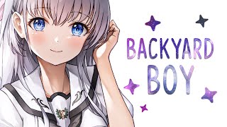 Nightcore ➥ Backyard Boy  Claire Rosinkranz ft Jeremy Zucker [upl. by Celine256]