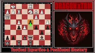 Watch amp Learn Tactical Expertise amp Positional Mastery Two Knights Defense – komodo chessgame [upl. by Esemaj]