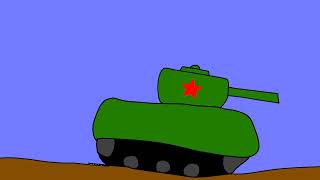 t34vs tiger tank animation [upl. by Fennie]