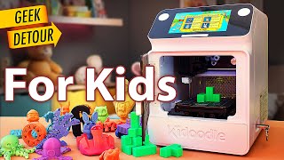 The Best 3D Printer for Kids in 2024 Kidoodle  no phone no computer [upl. by Nauqad]