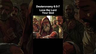 The Greatest Commandment Deuteronomy 649 [upl. by Ayila]