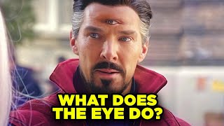 Multiverse of Madness Doctor Strange’s THIRD EYE FINALLY EXPLAINED [upl. by Ongineb]