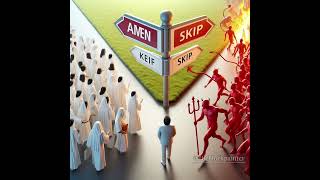 Jesus Vs Satan  Amen amp Skip P179 jesuschrist JesusChrist God catholicsaint [upl. by Ailido]