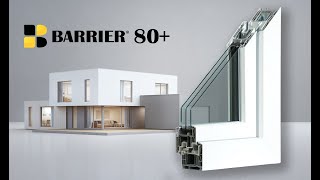 Fereastra din PVC Barrier 80 performanță energetică de top [upl. by Arocat]