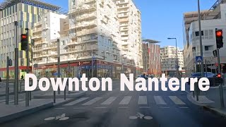 Downton Nanterre 4K Driving French region [upl. by Anitselec590]