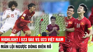 U23 UAE vs U23 Việt Nam  Màn lội ngược dòng điên rồ  VCK U23 Châu Á 2016  Khán Đài Online [upl. by Aili]