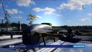 Un drone 100 autonome pour assurer la surveillance et la sécurité [upl. by Enyalb]