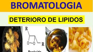 BROMATOLOGIA RANCIDEZ DE ACEITES Y GRASAS ANTIOXIDANTES FRITURA [upl. by Gridley616]