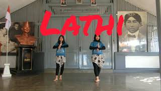 Lathi Line Dance  Demo by Naning amp Evelyn Choreo by Andrico Yusran [upl. by Kowalski305]