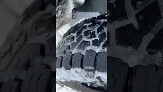 Snow testing my new Toyo Open Country AT3 tires [upl. by Pyne91]