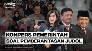 BREAKING NEWS  KONPERS MENKO POLKAM MENKOMDIGI amp MENAG SOALPEMBERANTASAN JUDOL [upl. by Nahraf]