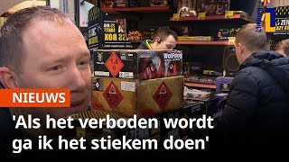 Vuurwerk blijft populair en liefhebbers hopen dat verbod nooit zal komen  1Limburg [upl. by Ainek]