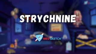 Strychnine Sketchy  Toxicology forensic science  Forensic medicine lecture  Forensic Medicine [upl. by Aes]