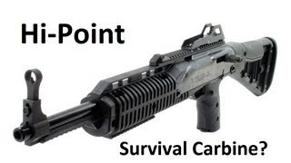 HiPoint Carbine  budget survival rifle [upl. by Ahsinan]