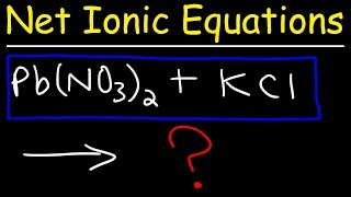 How To Write Net Ionic Equations In Chemistry  A Simple Method [upl. by Silisav]