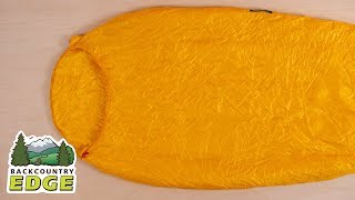 Big Agnes V Notch UL 40 Degree Sleeping Bag [upl. by Ahseinet]