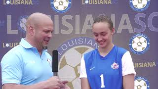 1 Hannah Plaisance 2024 LHSCALASC All Star Interviews [upl. by Liek203]