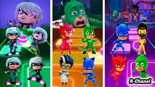 PJ Masks Team CATBOY vs OWLETTE vs GEKKO vs LUNA GIRL [upl. by Huff145]