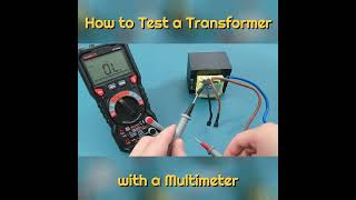 How to Test a Transformer with a Multimeter electrouniversity easyelectronics [upl. by Eednas803]