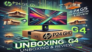 HP P24 G5 FHD Monitor Unboxing  Best Budget Monitor 2024 [upl. by Russel]