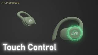 JVC HANP40T quotnearphonesquot Open Ear True Wireless Headphones [upl. by Boy]