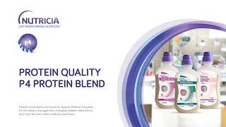 Protein Quality  Nutricia P4 Protein Blend [upl. by Nissy]