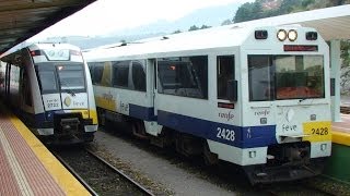 Touring Northern Spain by Rail  Santander to Casar de Periedo [upl. by Stanwin]