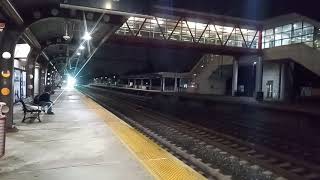 Amtrak Siemens ACS64 658 614 amp NJ Transit Bombardier ALP46 4603 at Hamilton [upl. by Mccahill213]