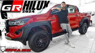 NEW 2024 TOYOTA HILUX GR SPORT  Details Impressions  Philippines [upl. by Adnamma]