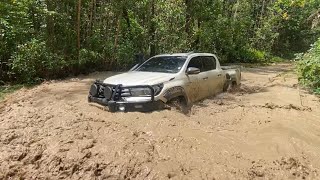 Driving In Deep Water “Mile Ah Mud” 4x4 Fun [upl. by Madonia]