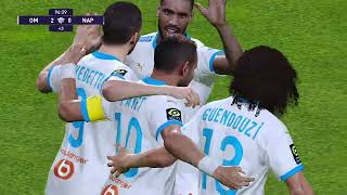 Olympique Marseille 2 x 0 Napoli  Champions league [upl. by Selle]