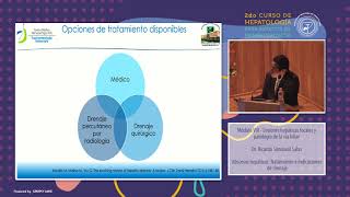 Módulo VIII  Abscesos hepáticos Tratamiento e indicaciones de drenaje [upl. by Llenahc]