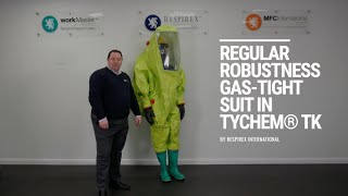 Respirex GTR Gas Tight Suit in Tychem® TK Presentation [upl. by Craggie412]