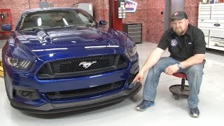 20152017 Mustang GT Steeda Front Splitter Kit Installation [upl. by Bobbie983]