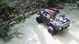 Creekside RC Adventure crawl 4x4offroad [upl. by Rim277]