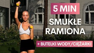 Smukłe i silne ramiona powered by YoPRO  SZYBKI Trening z butelkami lub lekkimi hantlami w domu 💪 [upl. by Nonnahs]