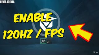 How to Enable 120Hz  FPS Output On Valorant For PS5 [upl. by Ackley]