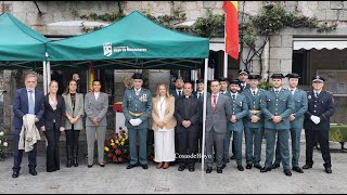 Fiesta Nacional 12 de octubre 2024 y festividad Virgen del Pilar patrona de Guardia Civil en Hoyo [upl. by Moitoso781]