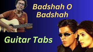 Badshah O Badshah Guitar Lesson I Badshah O Badshah Guitar Tabs I [upl. by Dicky888]