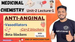 Anti anginal  Anti anginal drugs classification  anti anginal drugs mechanism of action angina [upl. by Inalaehak]