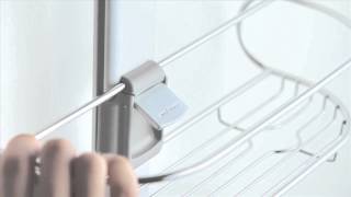 simplehuman Adjustable Shower Caddy at Bed Bath amp Beyond [upl. by Page]