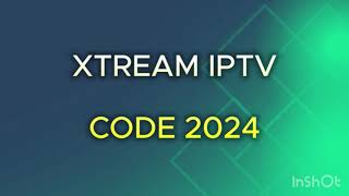 Xtream iptv codes 2024 2025 [upl. by Idnat]