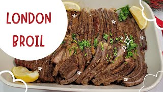 How to bake London Broil  Mum Cor Channel [upl. by Anuahsal137]