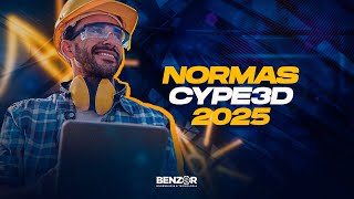 Configuração de Normas  CYPE3D 2025 [upl. by Rida536]