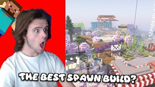 Reviewing My Servers Spawn  Clickbait SMP LIVE [upl. by Nanete762]