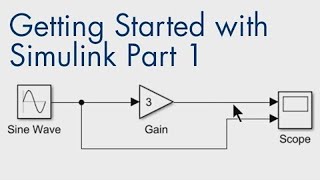 Getting Started with Simulink Part 1 How to Build and Simulate a Simple Simulink Model [upl. by Curson780]